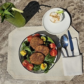 Sebzeli Falafel Sebzeli Falafel